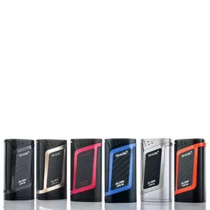 SMOK Alien 220W TC Mod By dual 18650 Batteries - Red