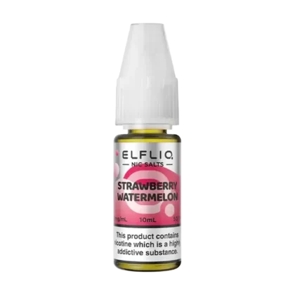 Strawberry Watermelon Elfliq Nic Salt by Elfbar - 10ml - 20mg - Vape Product