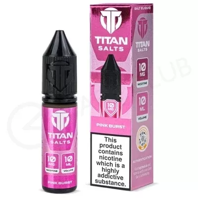 Pink Burst Nic Salt E-Liquid by Titan Salts