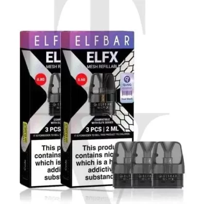 ELF BAR ELFX REPLACEMENT POD (PACK OF 3)
