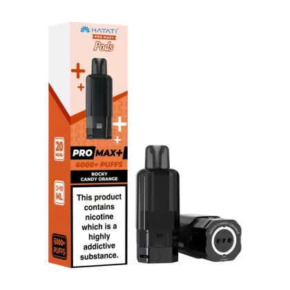 Rocky Candy Orange Hayati Pro Max+ Refill Pack - Ecigwizard