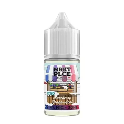 Brazberry Grape Acai Iced Nicotine Salt by Mrktplce - Vape Product; Vape Product, Vape Product