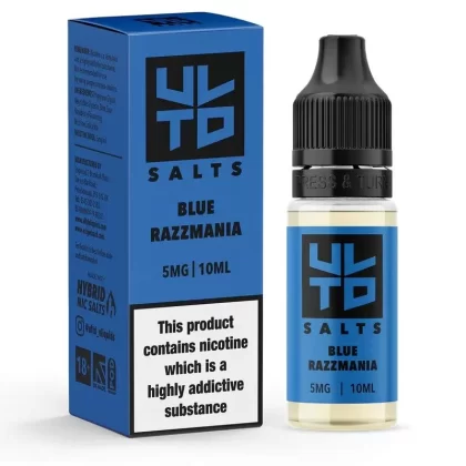 Blue Razzmania By ULTD Salts 10ml