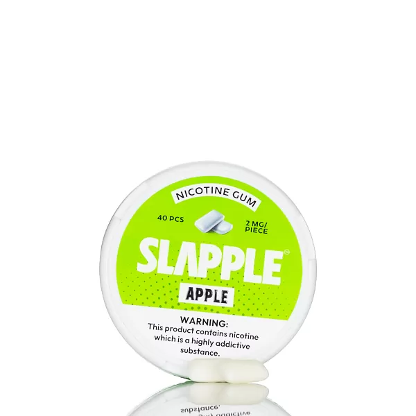 Slapple Nicotine Gum - 40ct - Mint - 2mg - Image 2
