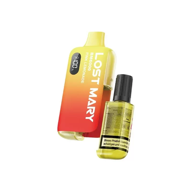 Lost Mary BM6000 Vape – Pink Lemonade 20mg