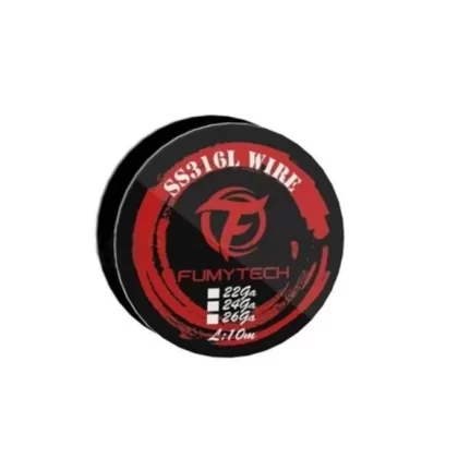 Fumytech Drut SS316L 10m (24GA) 0.50mm