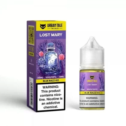 Urban Tale X Lost Mary Salts | Blue Razz Ice