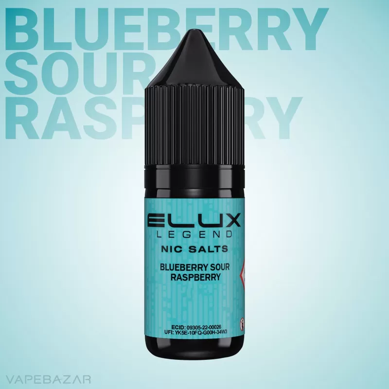ELUX Legend Nic Salts – Blueberry Sour Raspberry - Vapebazar - Image 2