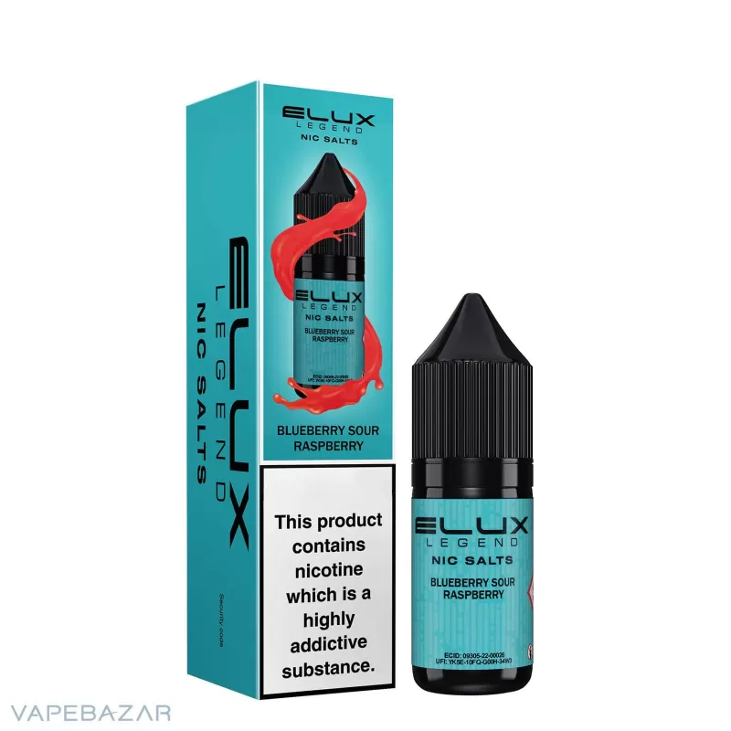 ELUX Legend Nic Salts – Blueberry Sour Raspberry - Vapebazar - Image 3