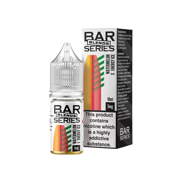 Bar Series Fusion Nic-Salzmischungen – 5 mg, 10 ml (50VG/50PG)