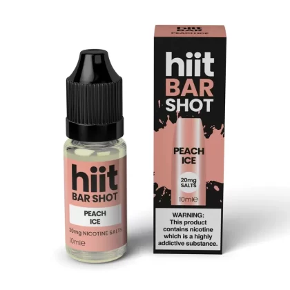 Hiit Bar Shots Peach Ice