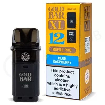 Blue Raspberry Gold Bar XL Refill Pack - Ecigpremium