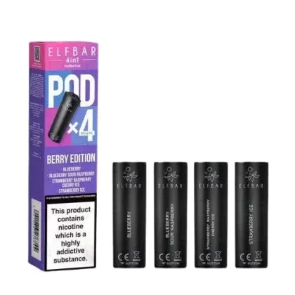 Elf Bar 4-in-1 Prefilled Pods - Ice Drinks Edition