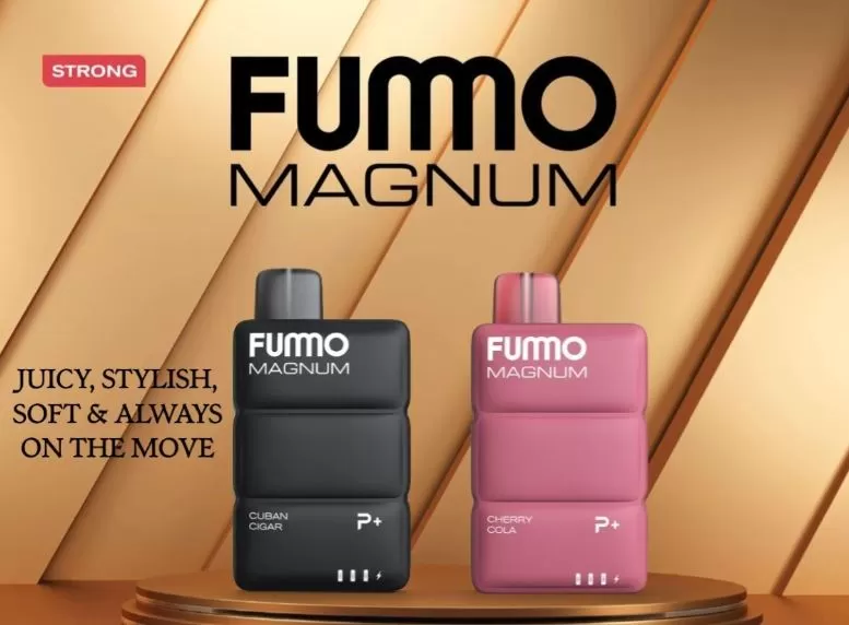 Fummo Magnum Disposable Vape (8,000 Puffs) - 20 mg / Strawberry Watermelon Gum - Image 2