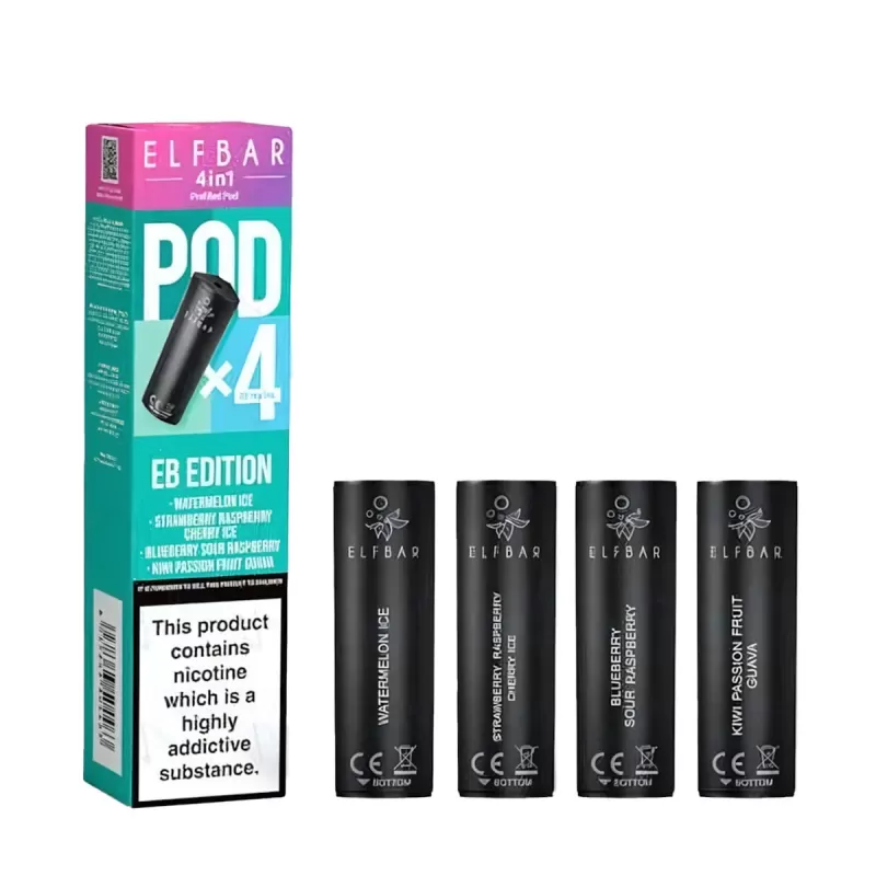 Elf Bar 4-in-1 Prefilled Pods - Ice Drinks Edition - Image 3