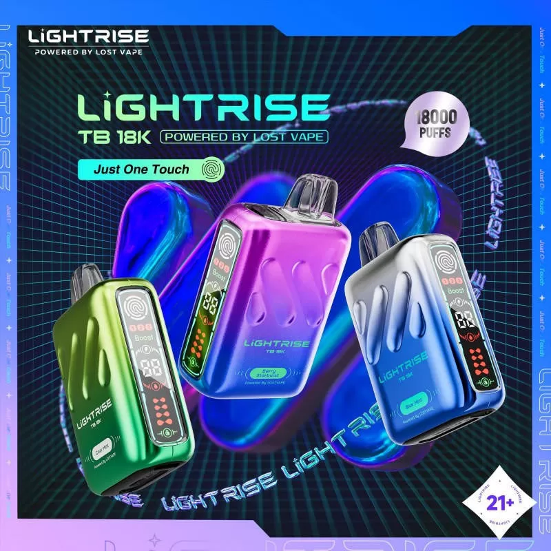 LightRise TB 18K by Lost Vape - Kiberry Chew (WHT Series) - Image 3