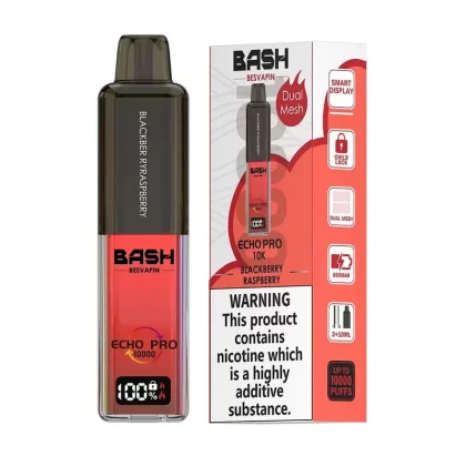 Blackberry Raspberry Bash Vape Echo Pro 10K Prefilled Pod Kit