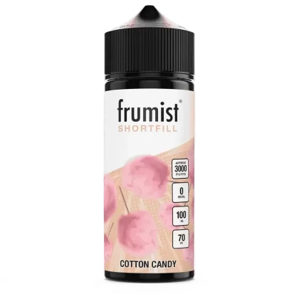 Frumist Cotton Candy 100ml Shortfill E-Liquid - Ecigpremium