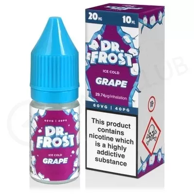 Grape Ice Nic Salt E-Liquid by Dr Frost