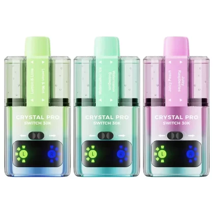 Crystal Pro Switch 30K Puffs Prefilled Pod Kit – Box of 5