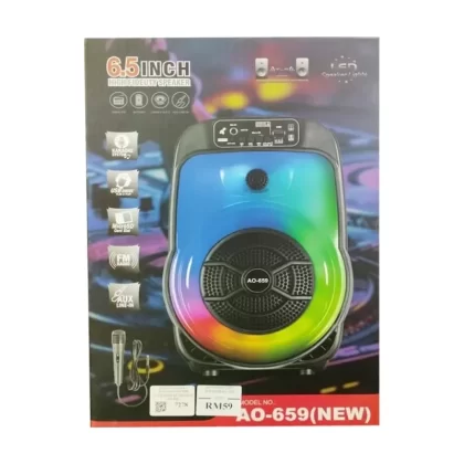 Brand new AO 659 new portable Wireless Speaker 6.5Inch