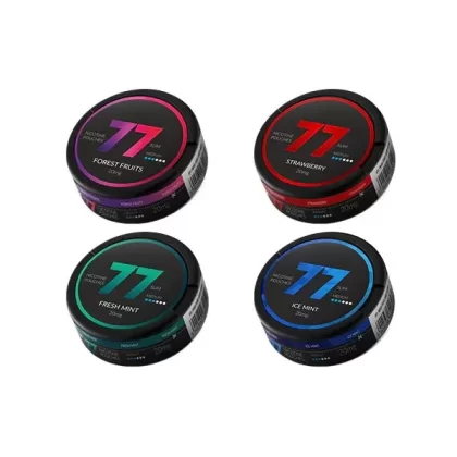 77 Slim Medium Nicotine Pouches (20 pouches/box)