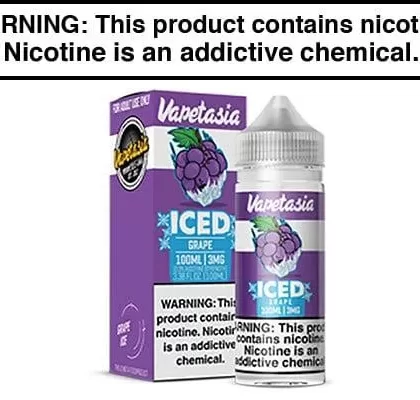 ICED GRAPE BY VAPETASIA KILLER FRUITS 100ML - Vapejuice