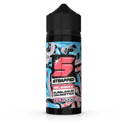 Bubblegum Drumstick By Strapped Reloaded 100ml Shortfill