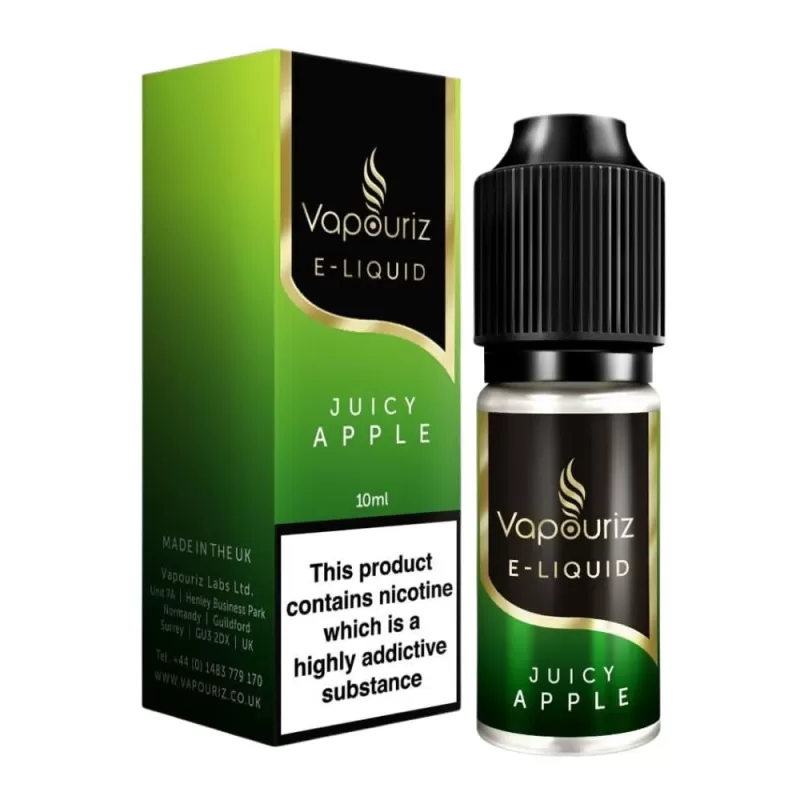 Juicy Apple E-Liquid by Vapouriz (10ml) - 12mg