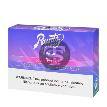 Runtz Natural Wraps, 10 packs of 6