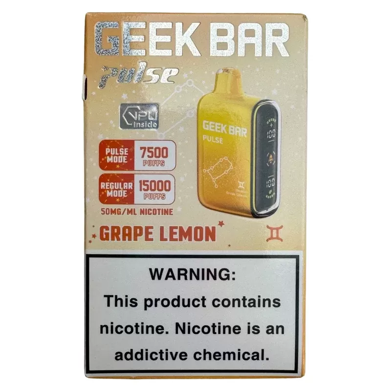 Grape Lemon – Geek Bar Pulse 15000