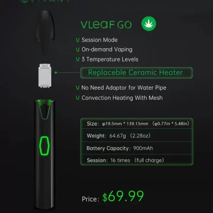 VIVANT VLEAF GO VAPORIZER