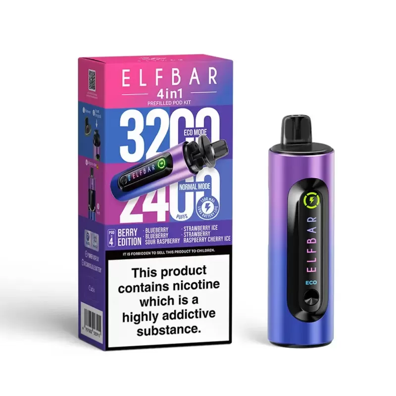 Elf Bar 4-in-1 Prefilled Pod Vape Kit - Summer Edition - Image 2