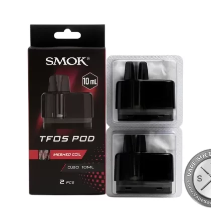 SMOK TFOS Replacement Pods - 0.6ohm, 0.8ohm