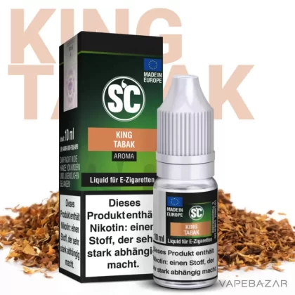 SC Liquid – King Tabak - 6mg/ml, 3mg/ml