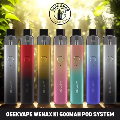 GeekVape Wenax K1 600mAh Pod System In Dubai - Vapeshopdubaiuae