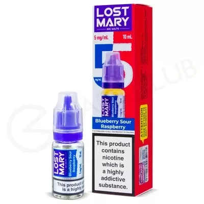 Blueberry Sour Raspberry Nic Salt E-Liquid by Lost Mary - Ecigpremium