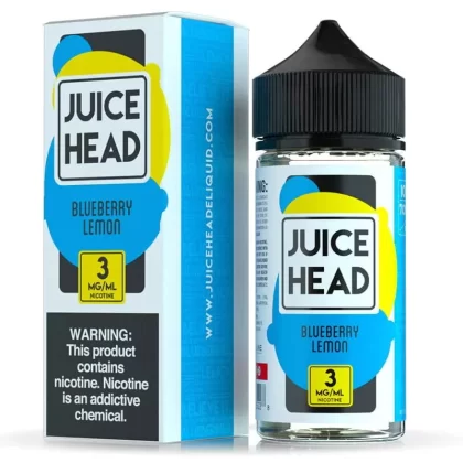 Juice Head Blueberry Lemon Vape e-Liquid 100mL - Beyondvape