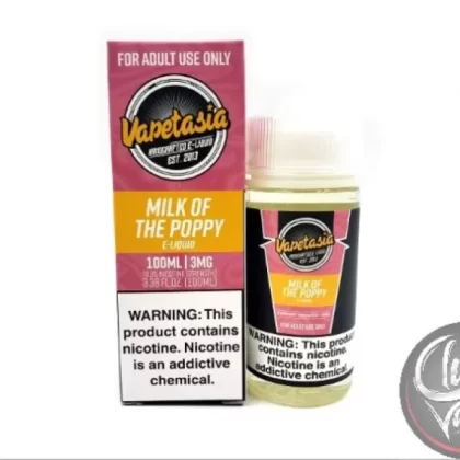 Milk of the Poppy 100mL E-Liquid by Vapetasia