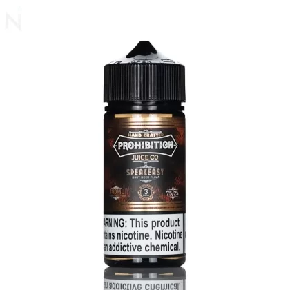 Prohibition E Liquid - Speakeasy - 100mL - 3mg