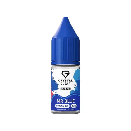Crystal Clear Bar Salts Mr Blue Nic Salt Vape Juice - 20mg