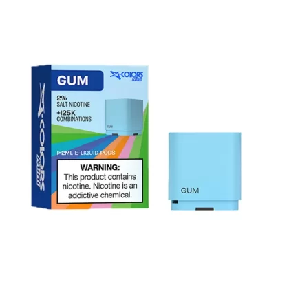 Zlabs Zcolors Mini Gum Pod - Nicotine Strength#Gum (EDFDAD)