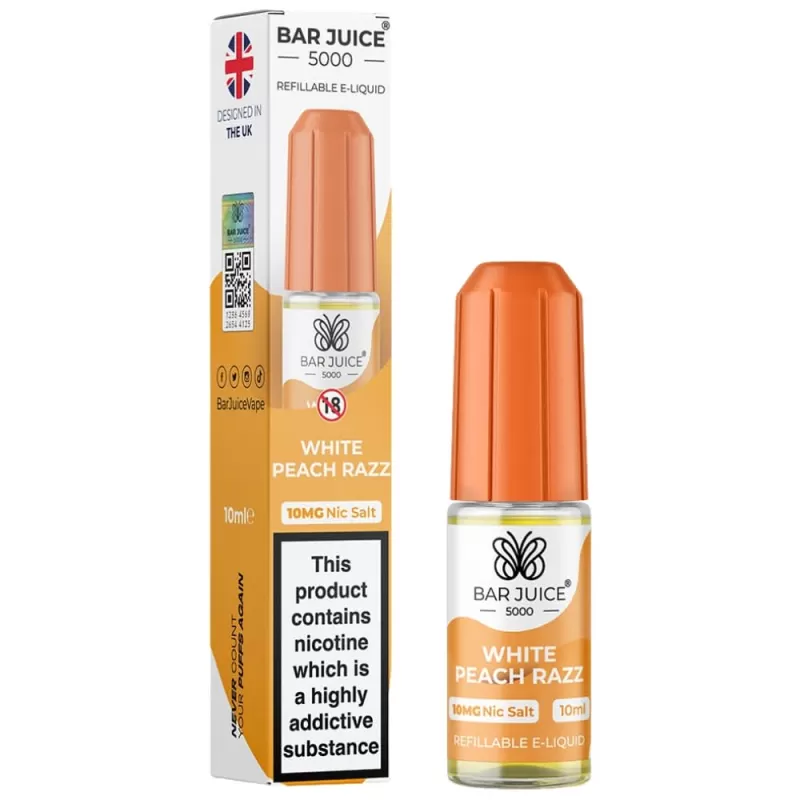 Cream Tobacco Nic Salt E-Liquid by Bar Juice 5000 (10ml) - 20mg