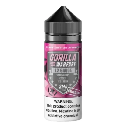 Gorilla Warfare Eliquid 120mL – 12 Gauge Sawed Off