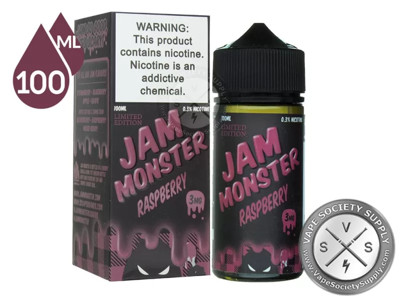 Raspberry Jam Monster 100ml - Image 2