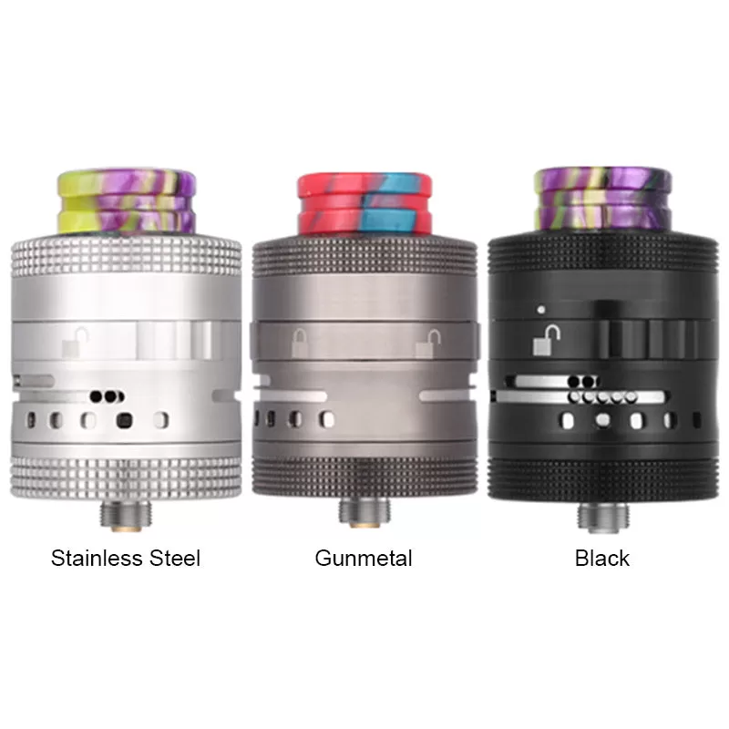 Steam Crave Aromamizer Plus V3 RDTA Atomizer - Gunmetal - Image 2