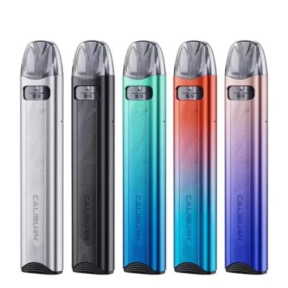 Uwell CALIBURN A3S 16W Pod System - Iris Purple, Lake Green (D2D436)