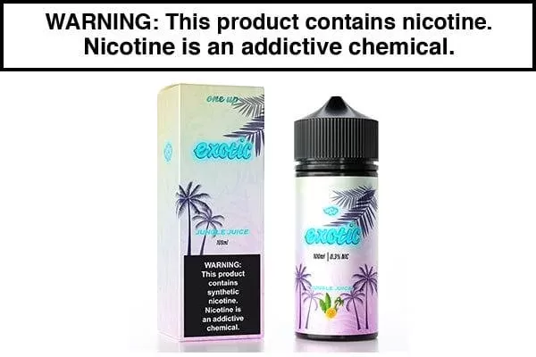 JUNGLE JUICE BY ONE UP EXOTIC 100ML - Vape Product, Vape Product