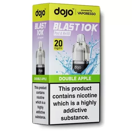 Double Apple Pod & Refill by Dojo Blast 10k - 20 mg/mL (FBF7FA)