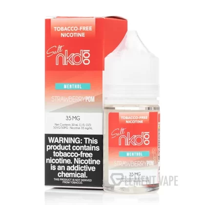 Strawberry Pom – Naked Synthetic Salts – 30mL